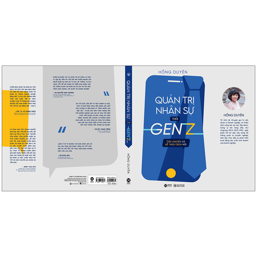 [Nhập 241120KB12 giảm 20K] Quản Trị Nhân Sự Thời GEN Z