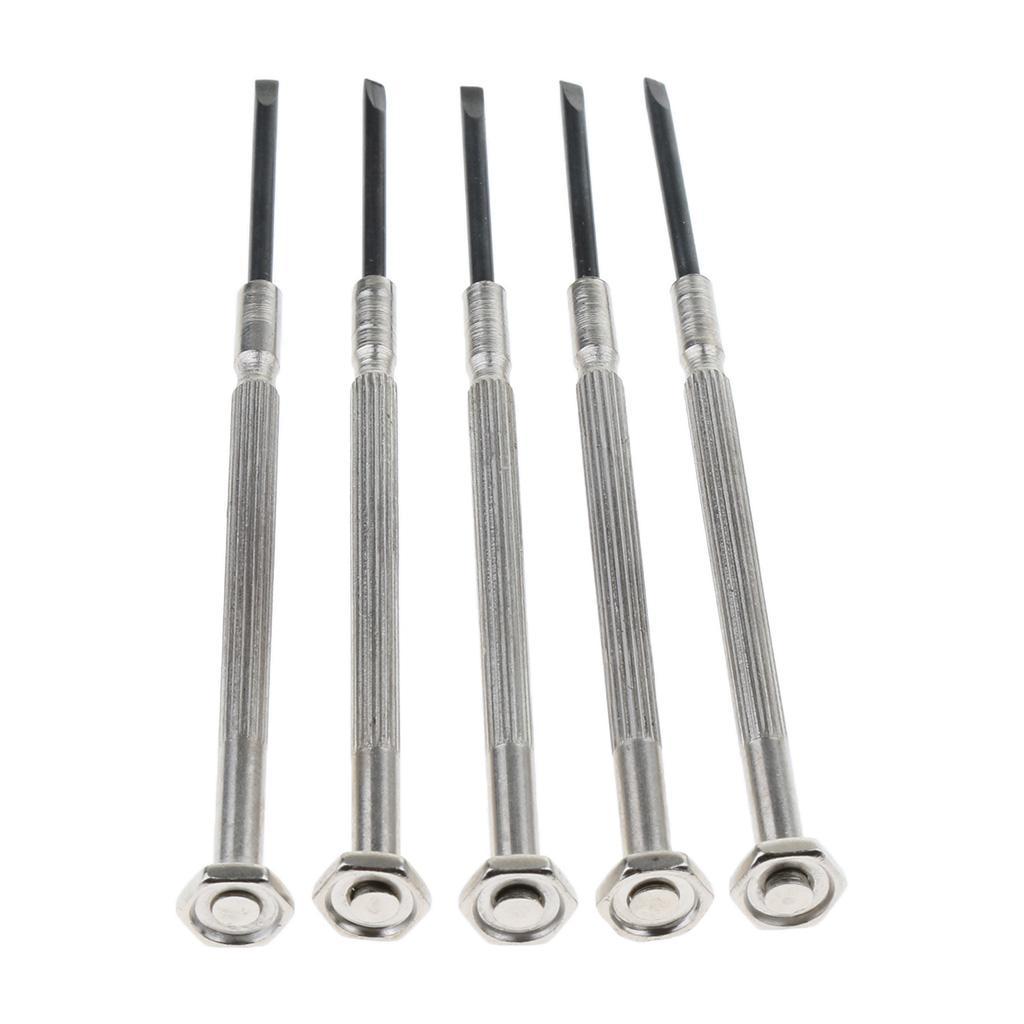 2X Finest 5PCS Metal Screwdrivers for Flute Clarinet Saxophone Piccolo