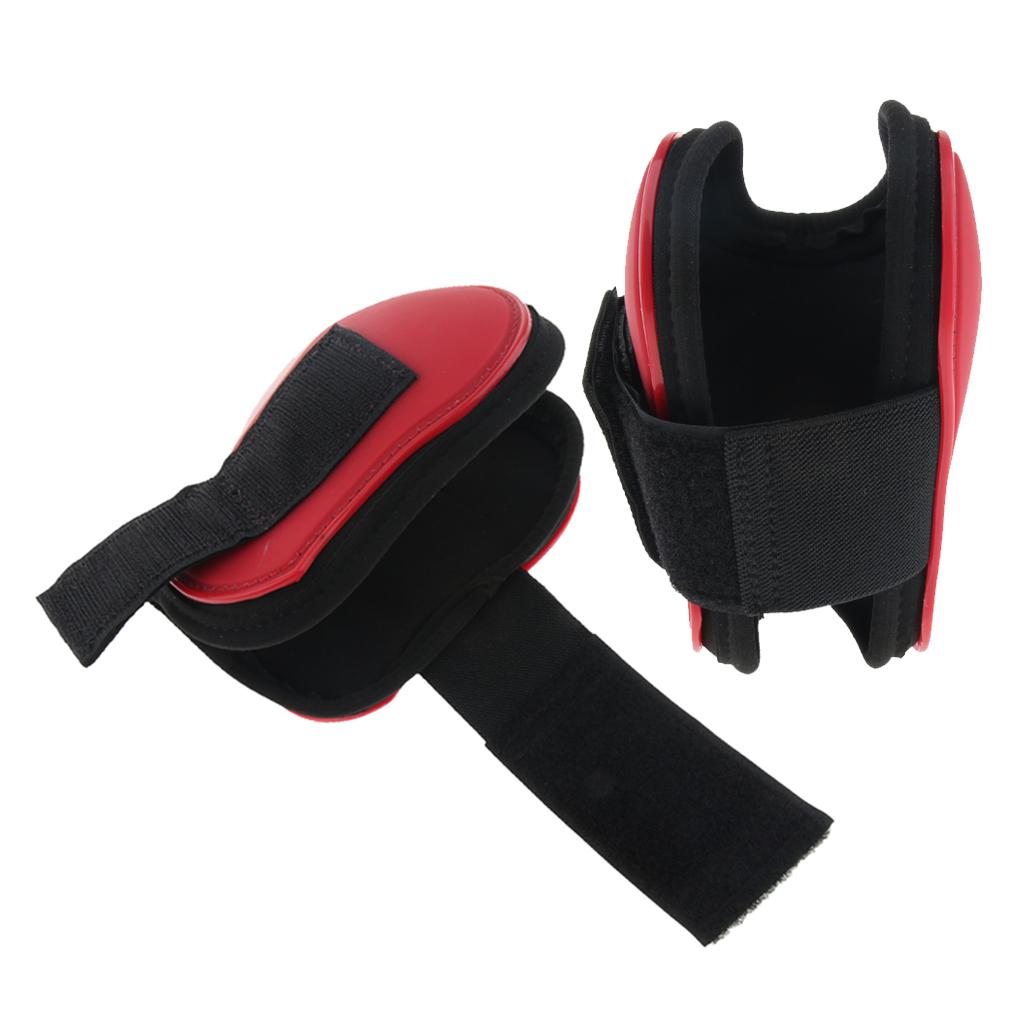 1 Pairs Horse Leg Boots Hind Leg Fetlock Boots Protection Equestrian  Red