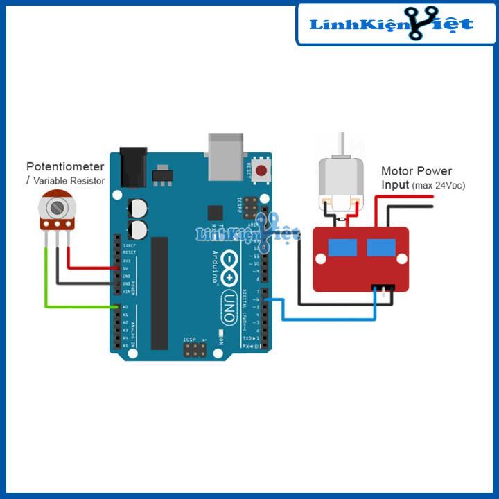 Module Điều Khiển Công Suất MOSFET IRF520