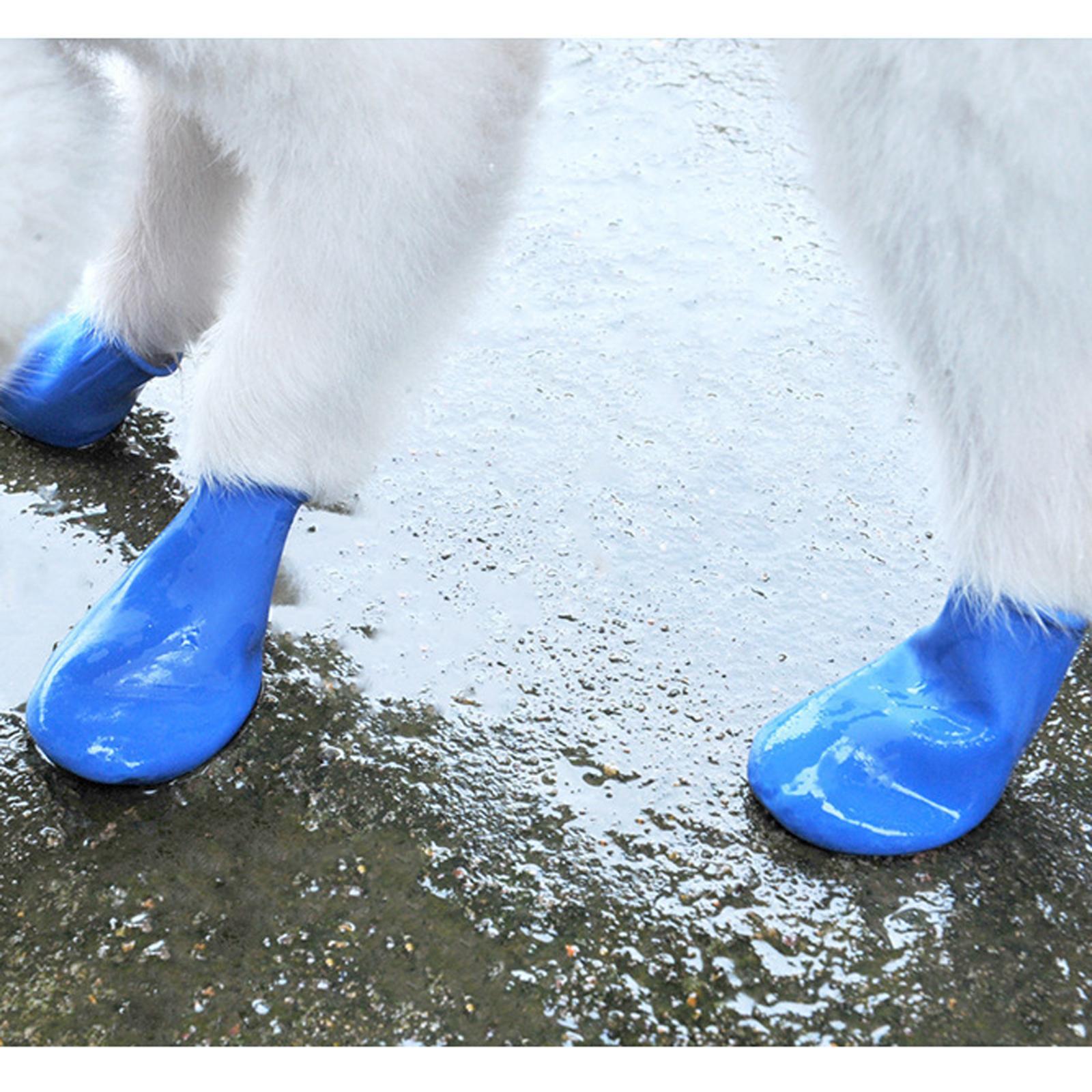 Dog Rain Boots Waterproof Snow Shoes Paw Protector Outdoor Booties