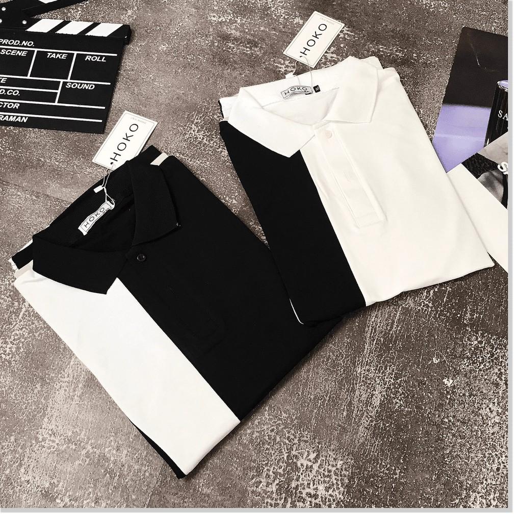 Áo thun trụ phối NEW SỌC TRẮNG ĐEN CỰC ĐẸP , HOT PHONG CÁCH HÀN KHANH AN FASHION