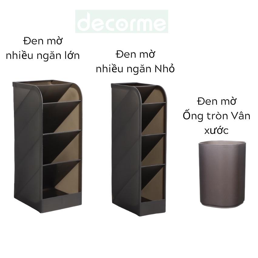 Ống bút đa năng nhiều ngăn BW kệ đựng bút phụ kiện văn phòng phẩm DECORME