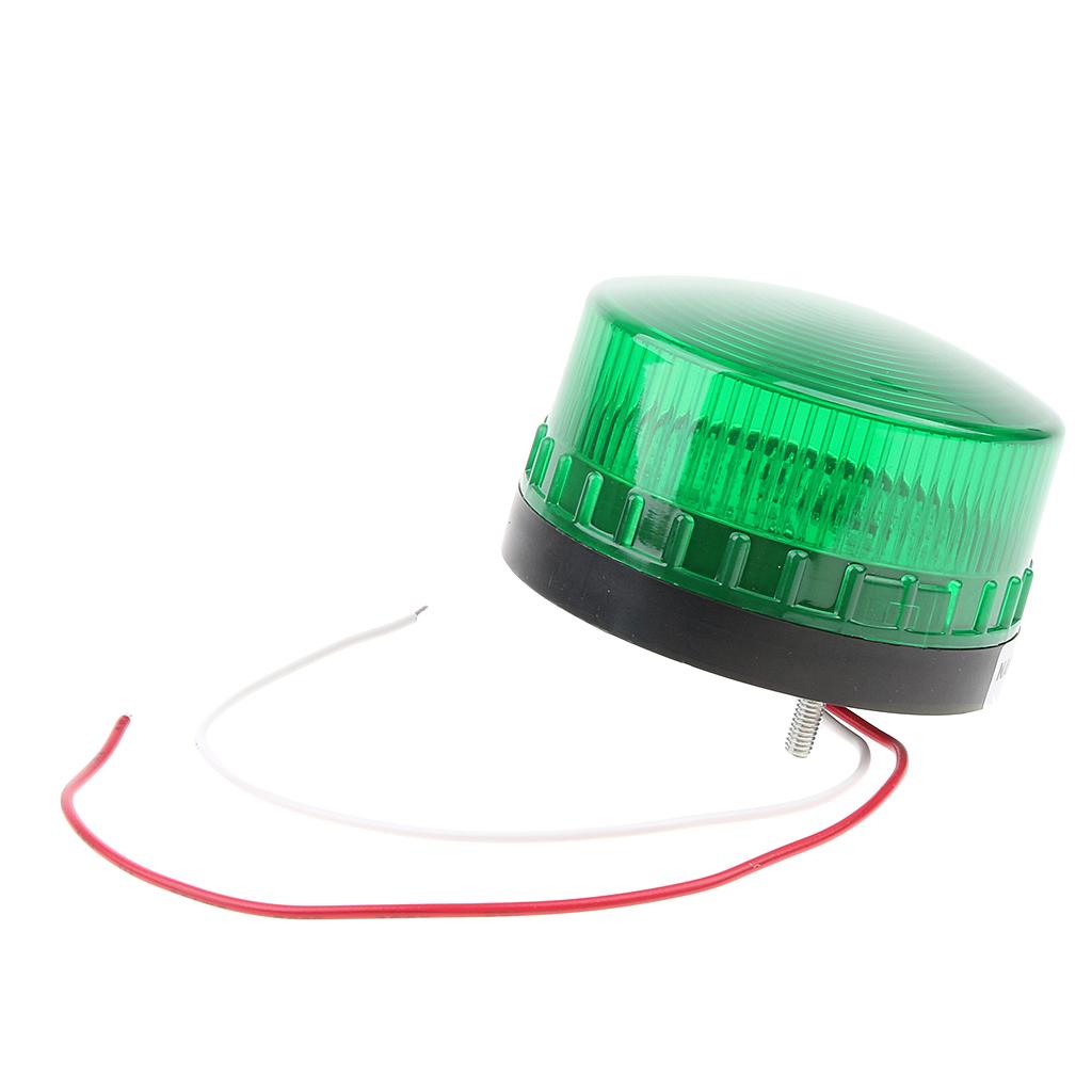 Emergency Warning LED Light Strobe Beacon Lamp Safety Alarm Green