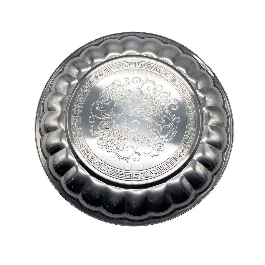 MÂM INOX HOÀNG GIA 40CM