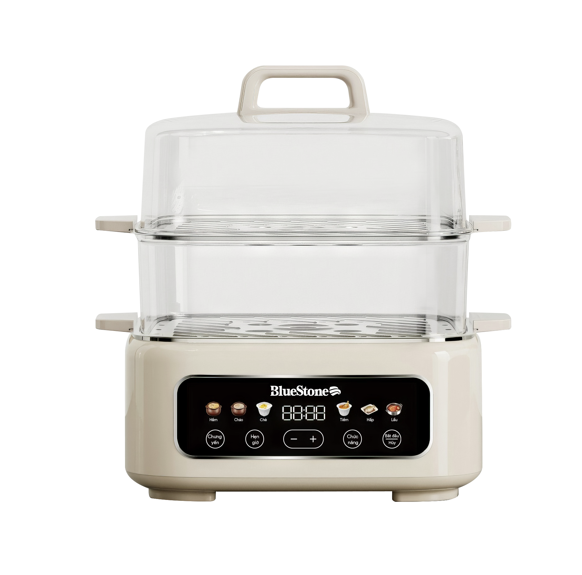 Nồi Hấp Đa Năng BlueStone MPB-7238 - 17 lít - 1300W - Điều khiển cảm ứng - Hàng Chính Hãng