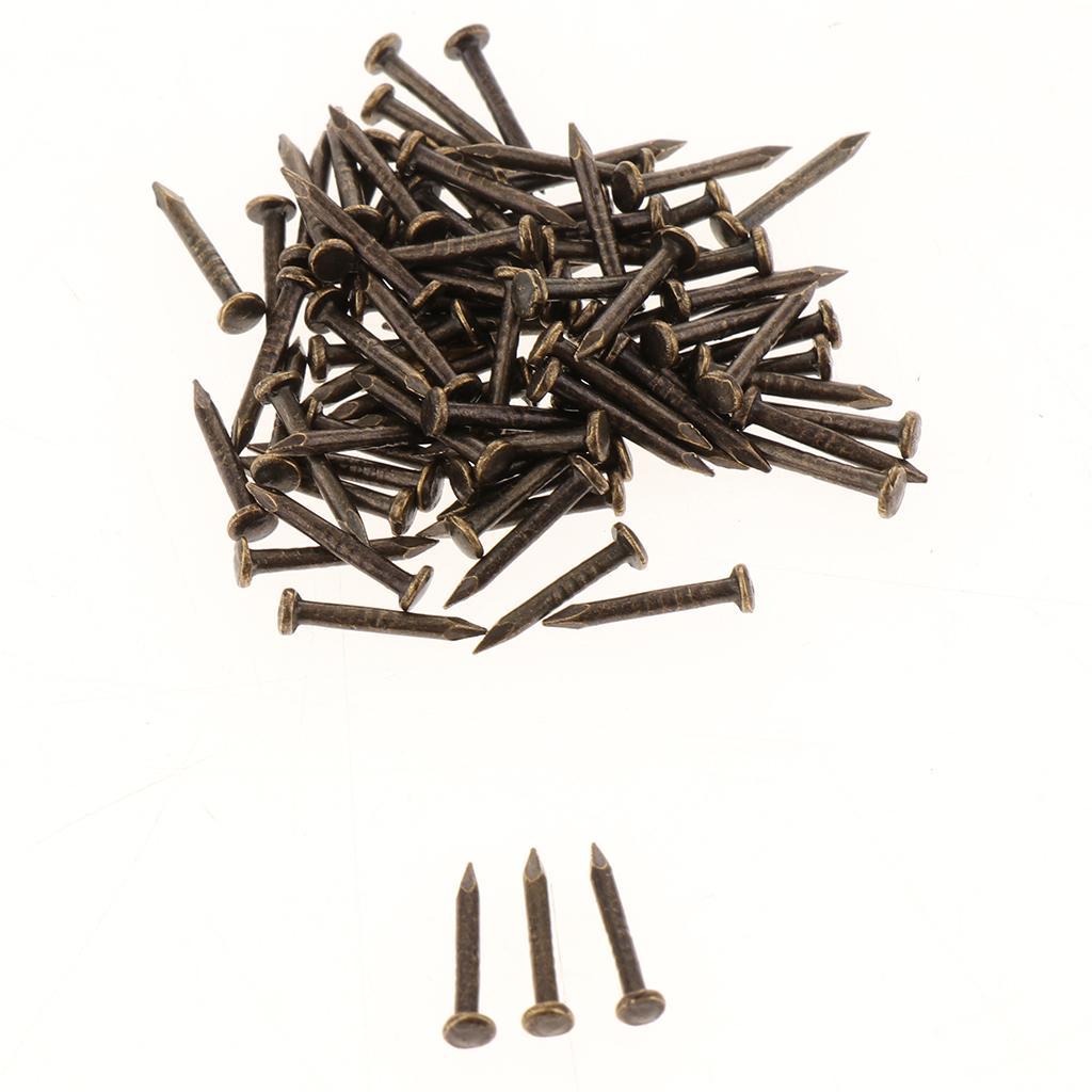 20Pcs Antique Pull Handle Knobs Cupboard Drawer Pull  Brass Material