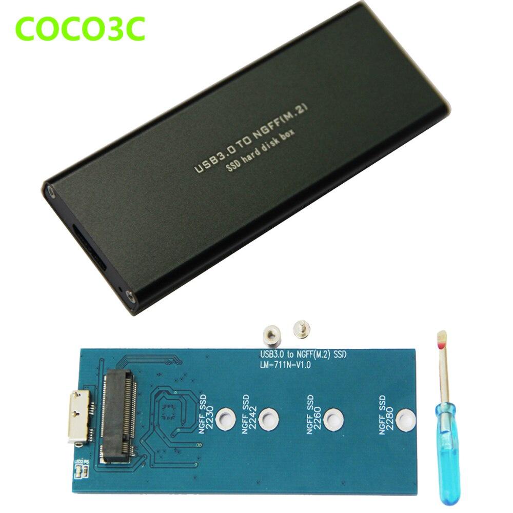 Bộ Chuyển Đổi Usb 3.0 Sang NGFF SSD USB3.0 to M.2 M2 SSD