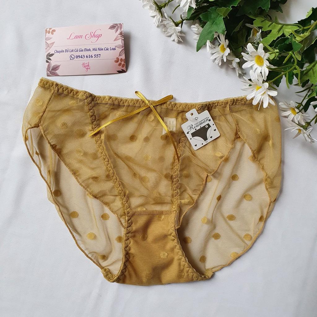 QUẦN LÓT NỮ REN ROUMAN - MỀM MẠI, GỢI CẢM