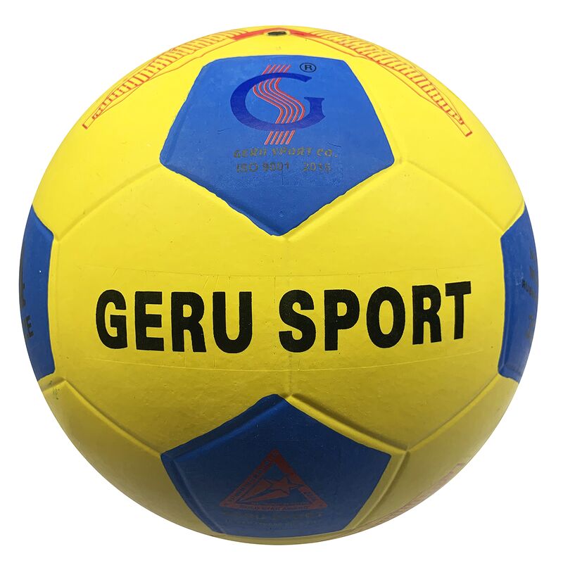 Bóng đá cao su Gerustar Size 5 - Màu ngẫu nhiên (Tặng Băng dán thể thao + Kim bơm + Lưới đựng)