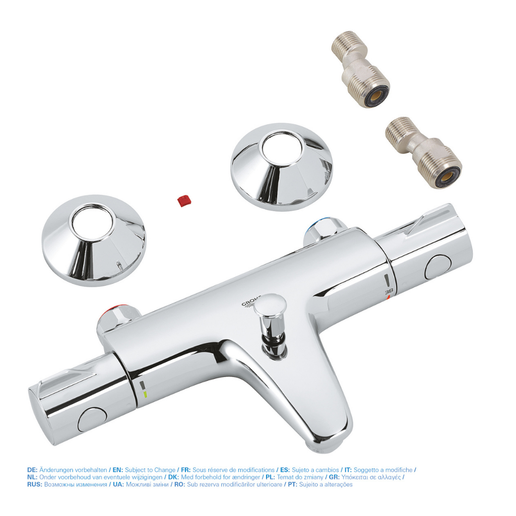 Bộ Trộn Nổi Ổn Nhiệt GROHE GROHTHERM 800 Kèm Vòi Xả Bồn - 34567000