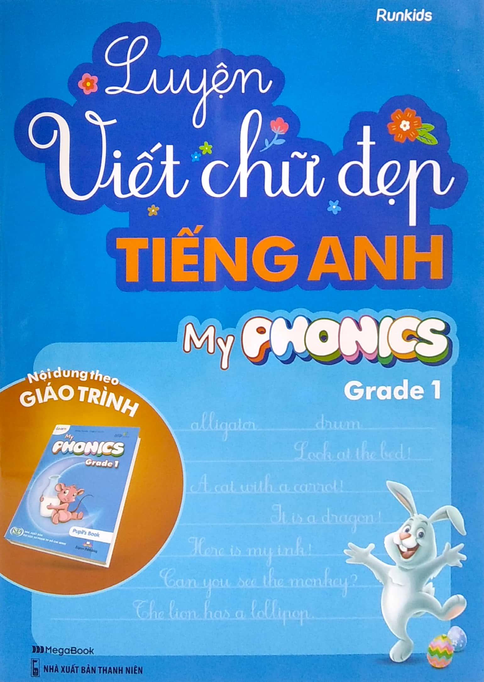 Luyện Viết Chữ Đẹp Tiếng Anh - My Phonics Grade 1