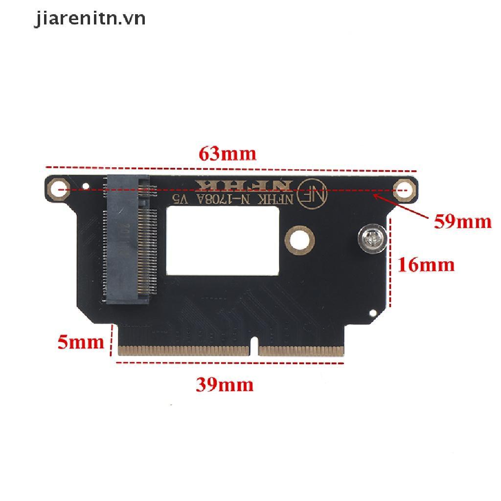Thẻ Chuyển Đổi NVMe M.2 NGFF SSD Cho 2016-2017 13 "MacBook Pro A1708