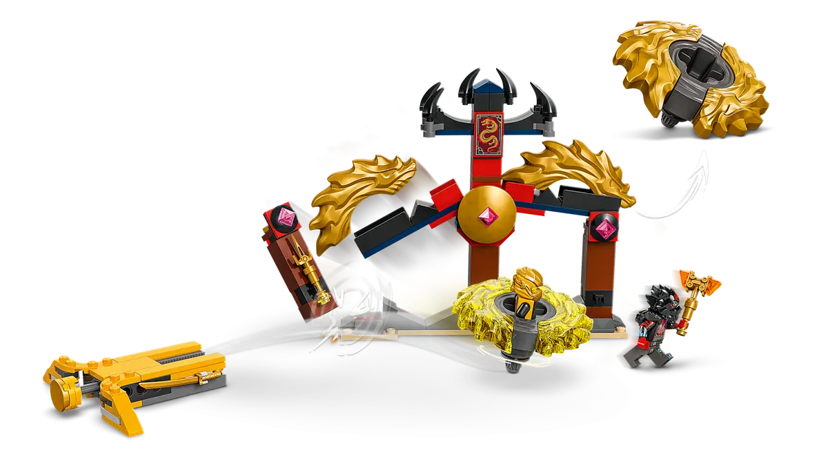 Đồ Chơi Lắp Ráp Con Quay Arin Và Phe Ác - Dragon Spinjitzu Battle Pack - Lego Ninjago 71826 (186 Mảnh Ghép)