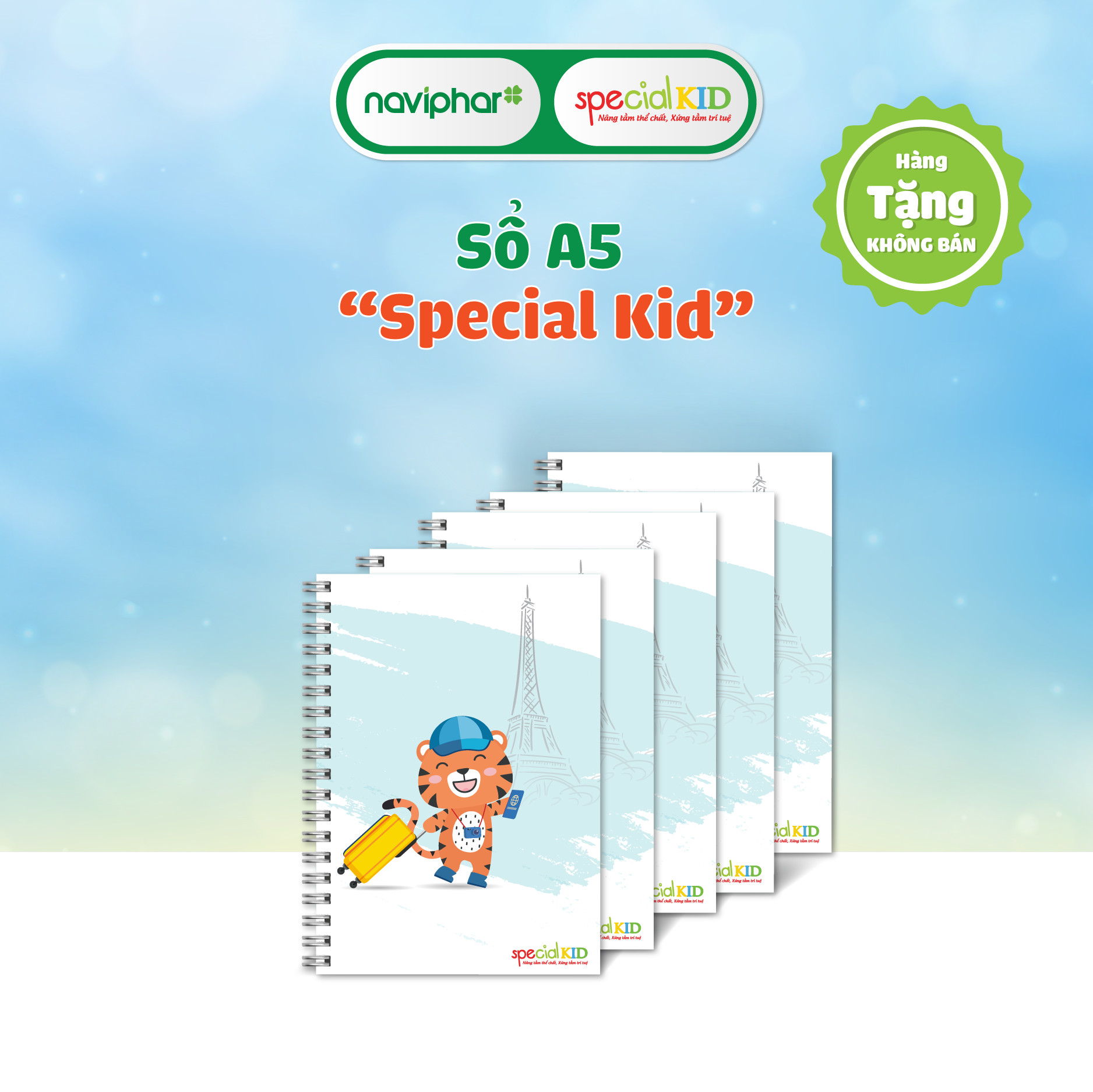 [GIFT] Sổ lò xo Special Kid [Special Mum - Special Kid]