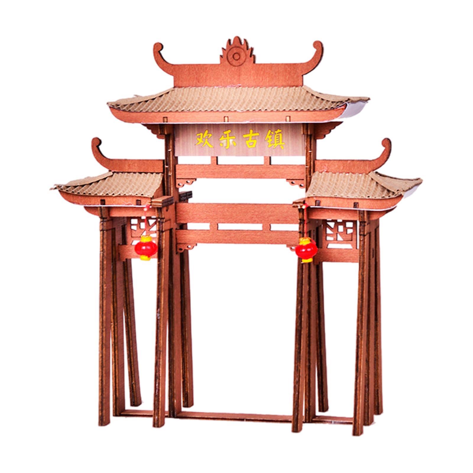 Wooden  Building  for Festival Gifts  Adults Boy