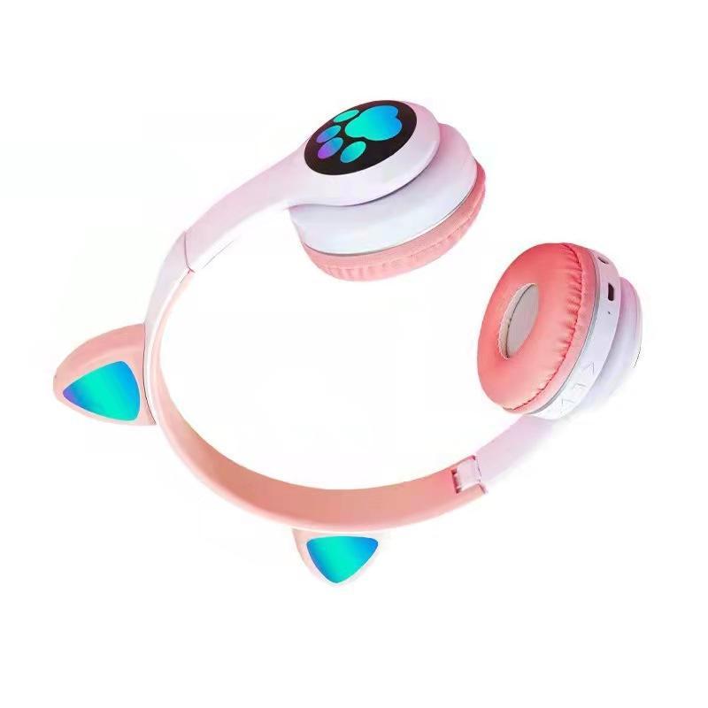 Ưu Đãi Tai Nghe Bluetooth Móng Vuốt Mèo Dễ Thương VIV-23M Tai Nghe Tai Mèo Phát Sáng Tai Nghe Không Dây