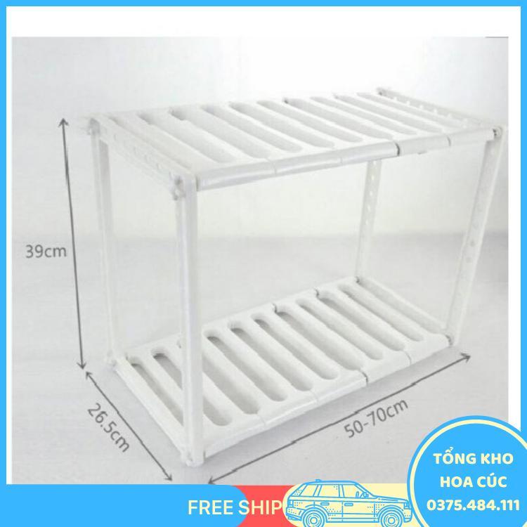 Kệ Bếp Đa Năng Màu Trắng Có Thể Thay Đổi Kích Thước - Vận Chuyển Miễn Phí Toàn Quốc