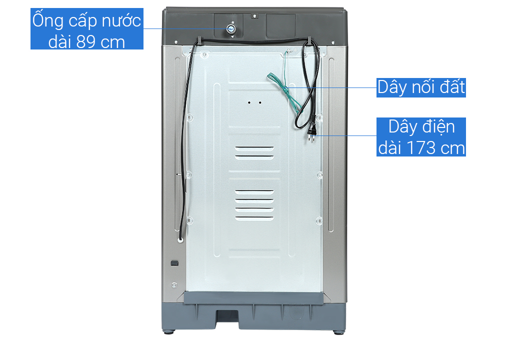 Máy giặt Aqua 8 KG AQW-KS80GT S-Hàng chính hãng