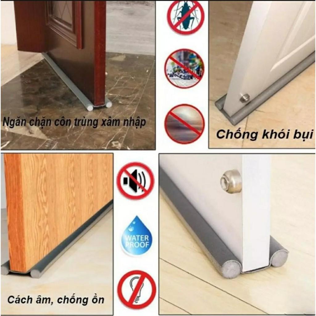 Thanh xốp chặn cửa, nẹp xốp chặn cửa, thanh nẹp chặn gió khi dùng phòng điều hoà ngăn gió bụi, ngăn côn trùng