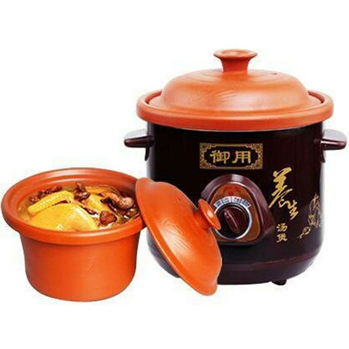 Nồi kho cá - Nồi nấu cháo đa năng KC84 1.5L - Hàng Chính Hãng