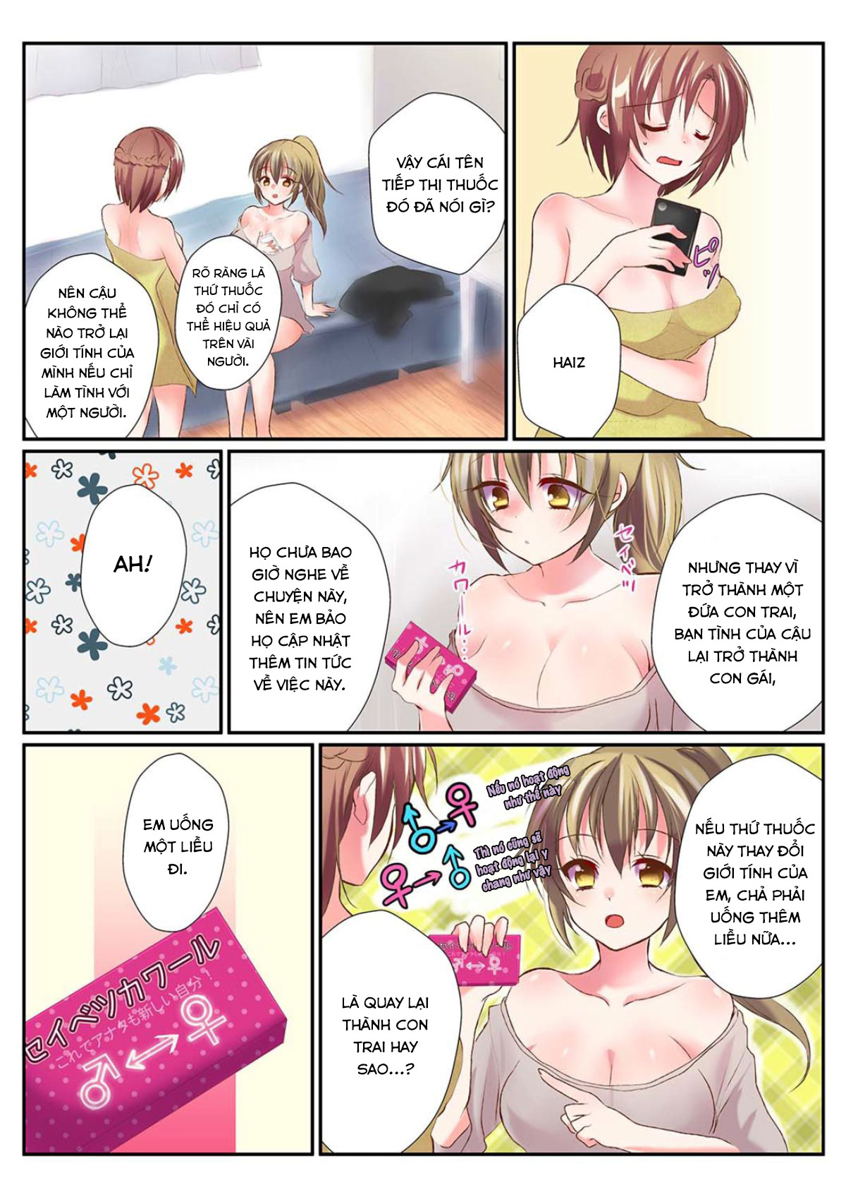 thuốc biến đổi giới tính chapter 1 11