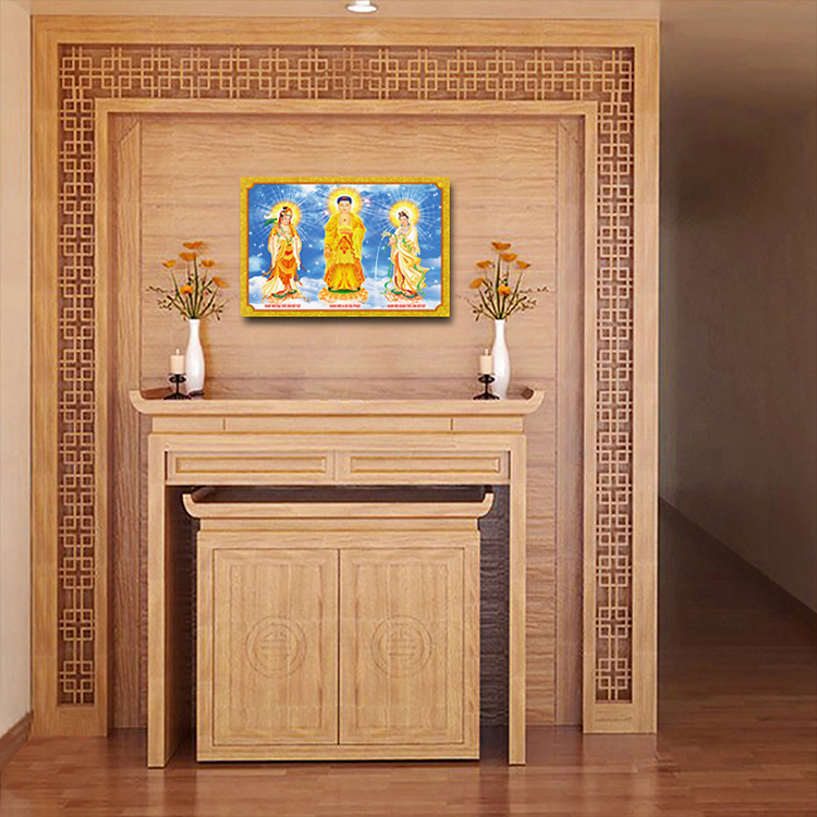 Tranh Nội Thất Tam Thánh