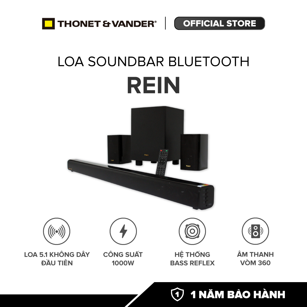 Loa Bluetooth Thonet &amp; Vander SOUNDBAR REIN Hàng chính hãng