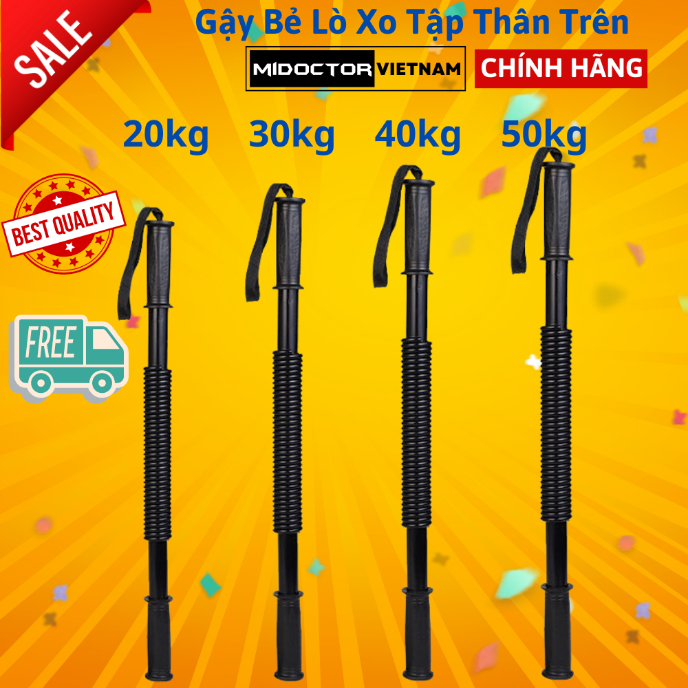 Thanh Gậy bẻ lò xo cho bé 10kg 20kg Trẻ Em 30kg 40kg 50kg 60kg 100kg Người Lớn - Hãng miDoctor