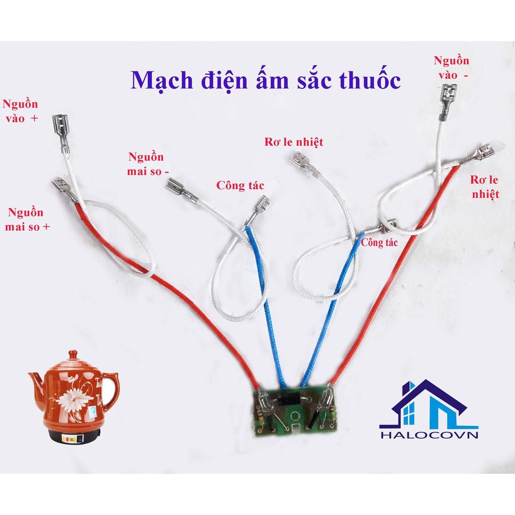 Mạch điện ấm sắc thuốc bắc điện _ sửa chữa ấm đun thuốc