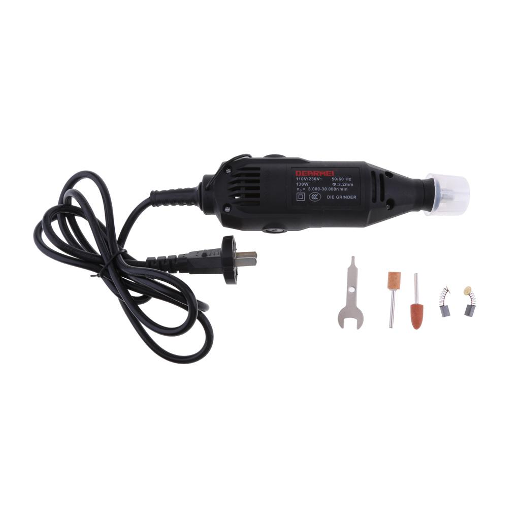 Electric Grinder Kit Rotary Tool Variable Speed for Drilling Engraving Polishing