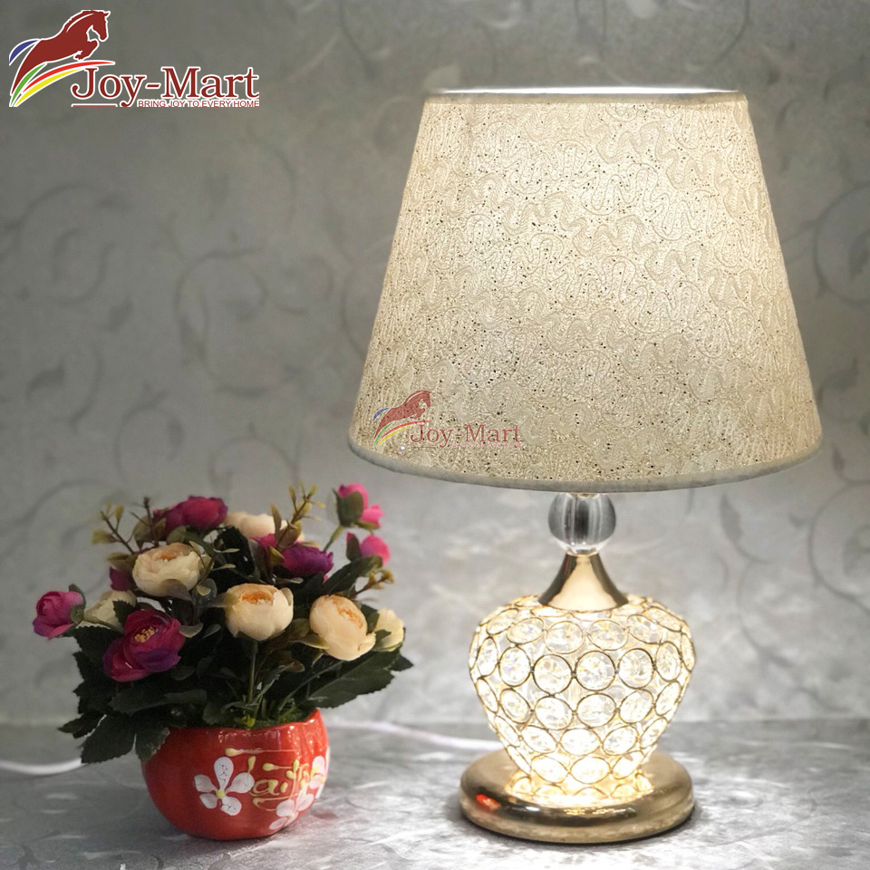Đèn ngủ - đèn bàn trang trí phòng ngủ - đèn để bàn pha lê hiện đại MB8158