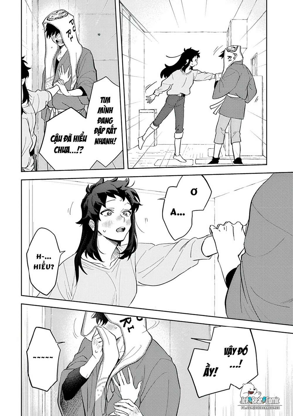 chàng túi giấy đang yêu chapter 7 16