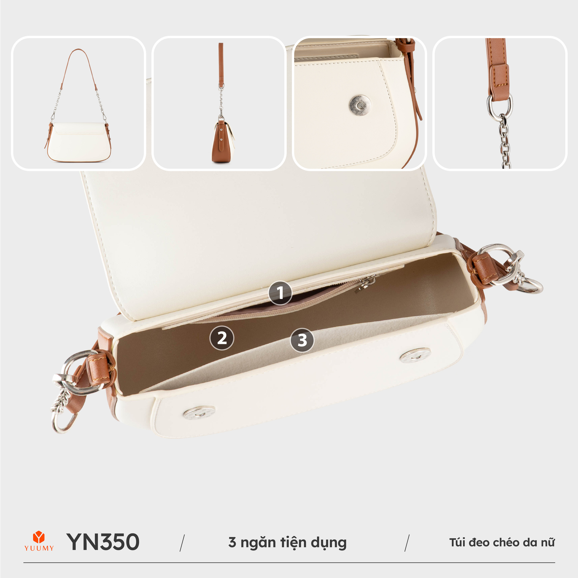 Túi đeo chéo nữ YUUMY YN350