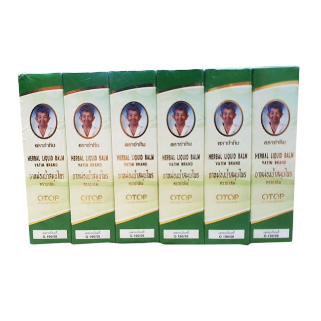 Lốc 12 Chai Dầu Thái Lan 22 Vị Thảo Dược