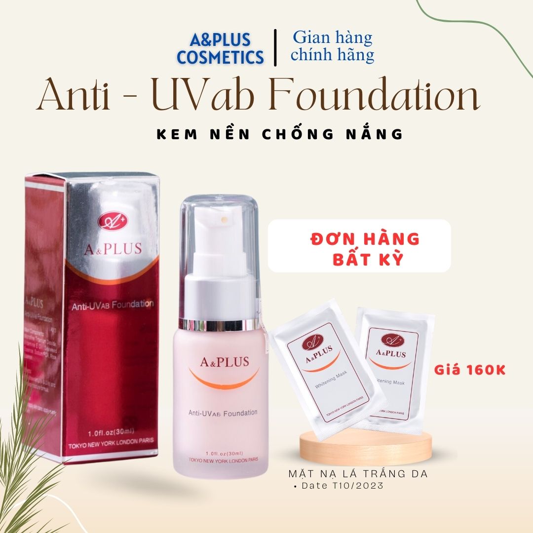 Kem Nền Chống Nắng A&Plus A013 (30ml)