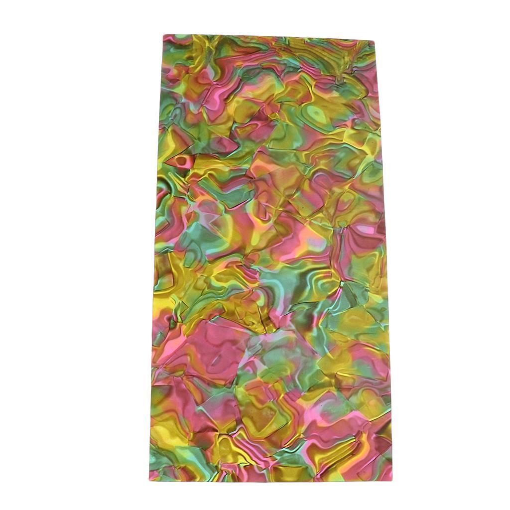 Celluloid Guitar Head Veneer Shell Sheet 200 x 100mm for Guitar Parts