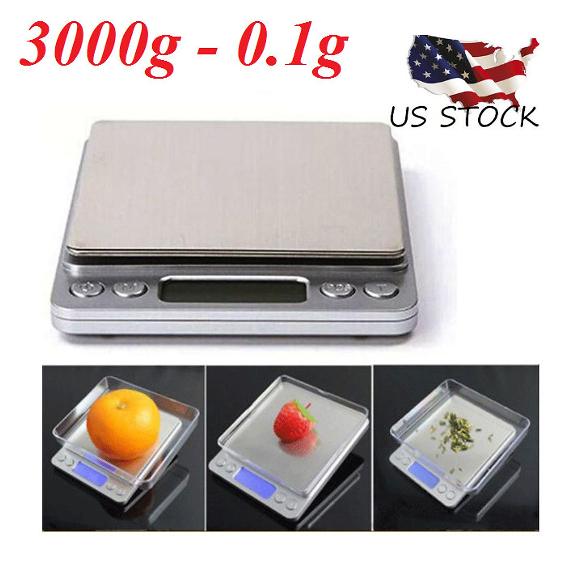 Cân Tiểu Ly Điện Tử Nhà Bếp Định Lượng 3000g - 0.1g Cân Làm Bánh Có Độ Chính Xác Cao - Hàng Chính Hãng MINIIN