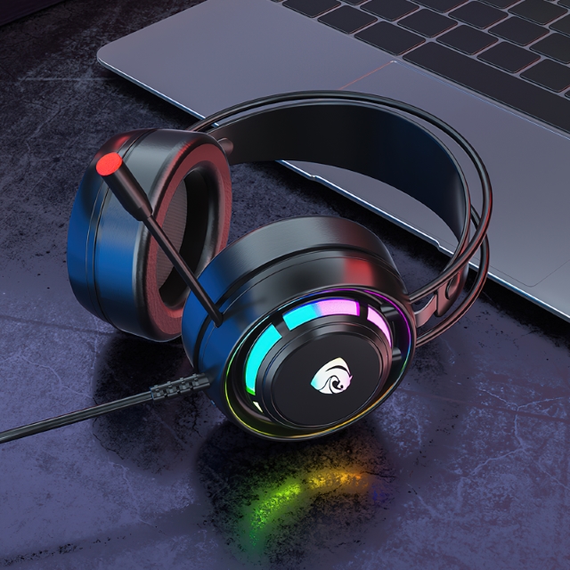 Tai Nghe PSH-300 Led RGB Gaming Headset jack USB tiện lợi cho máy tính