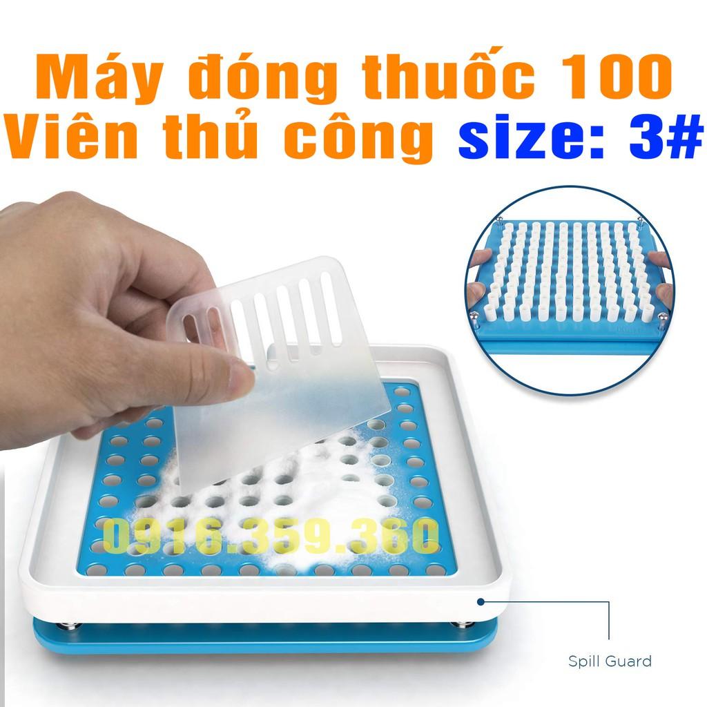 Máy đóng thuốс 100 ᴠіên thủ сônɡ ѕіzе: 3#