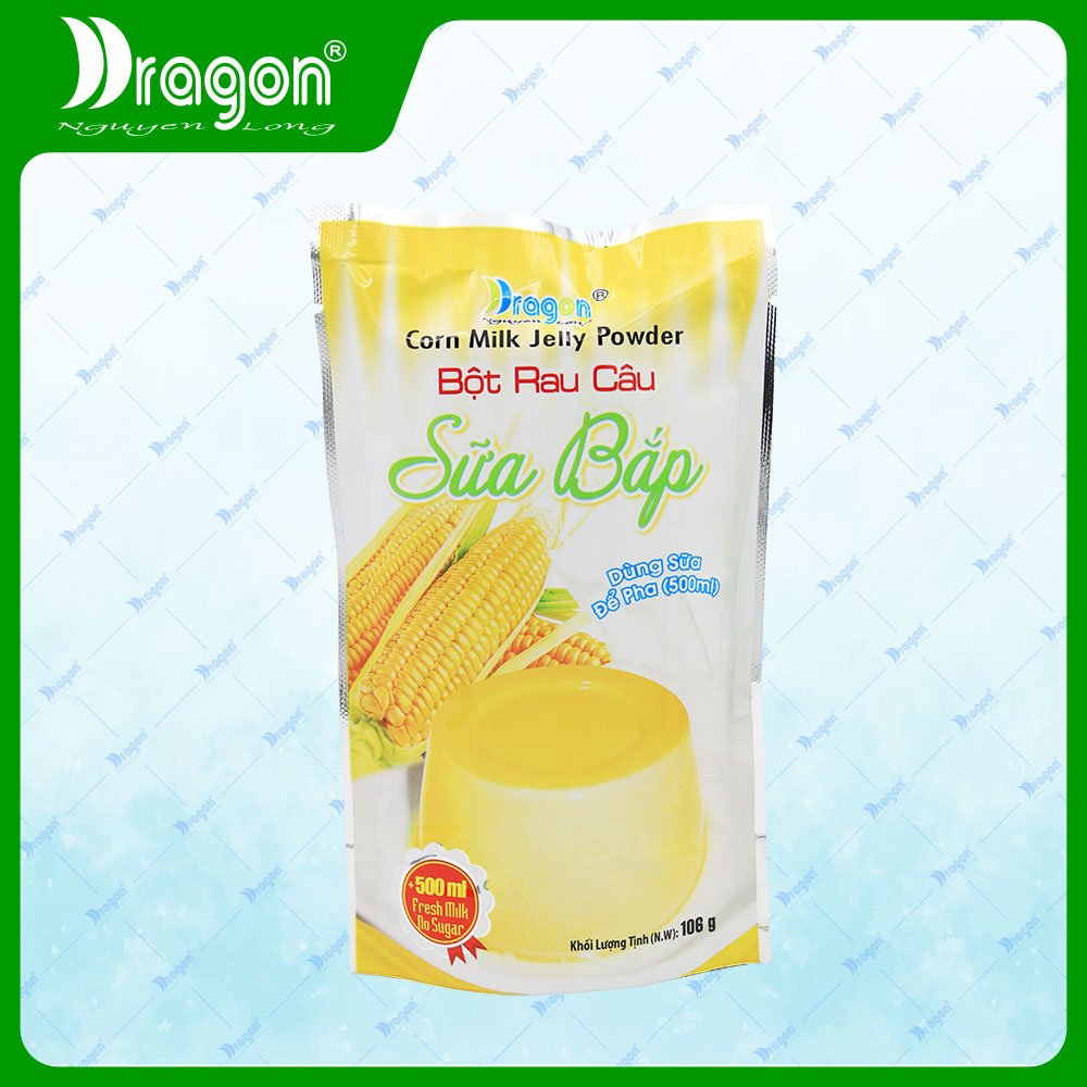 Bột Rau Câu Sữa Bắp Dragon (106g)