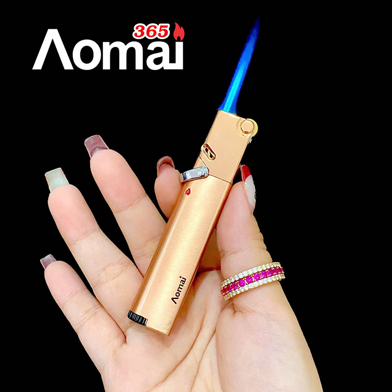 Bật Lửa Khè Gas Đá Rảnh Tay AOMAI AM365 – Xài Gas