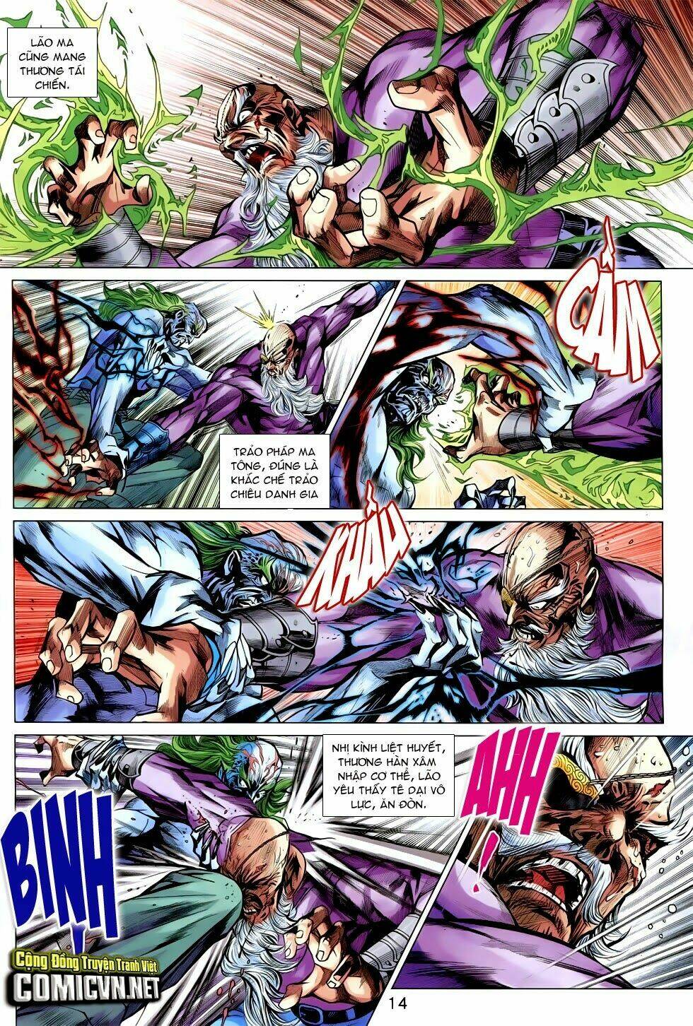 tân tác long hổ môn chapter 759 14