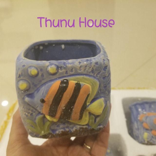 5 Chậu hình cá mini