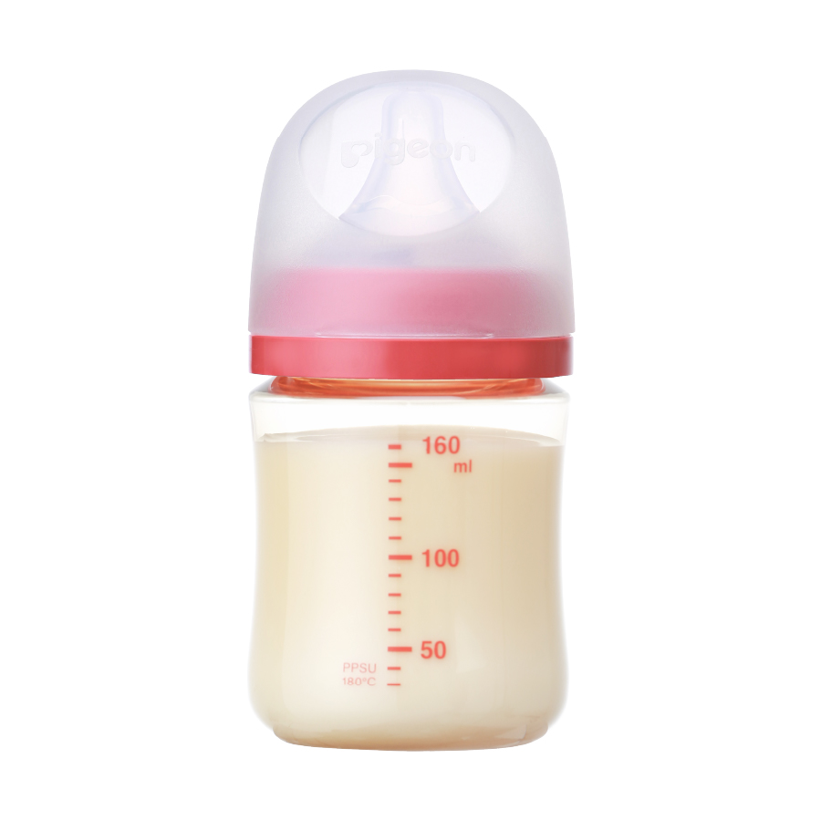 Bình sữa Pigeon PPSU Plus thế hệ III phiên bản Nhật hình Gấu 160ml/240ml