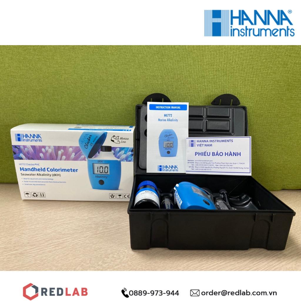 Máy đo độ kiềm, độ mặn của nước Hanna HI772