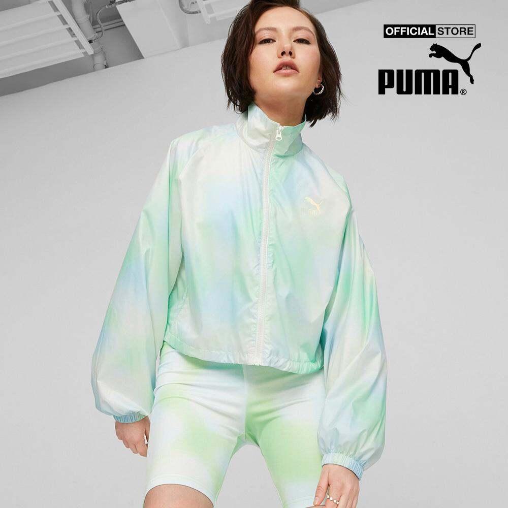 PUMA - Áo khoác thể thao nữ cổ trụ Classics 622642-35