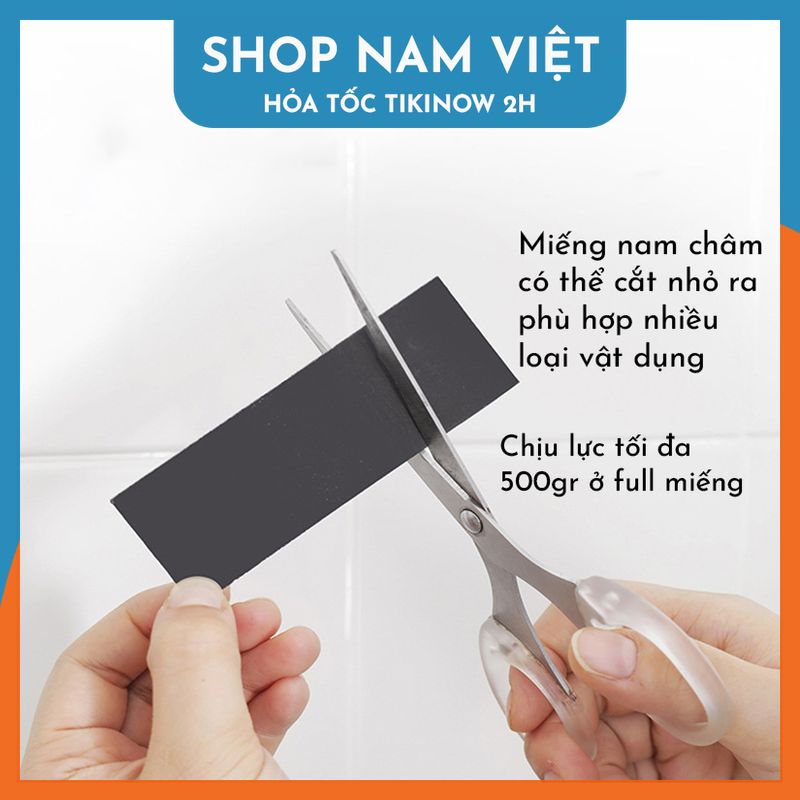 Miếng Dán Nam Châm Dán Tường Treo Vật Dụng Đa Năng