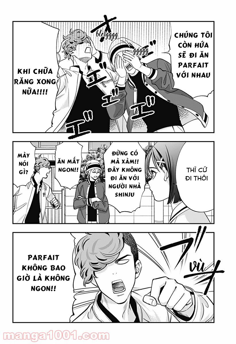 excuse me dentist, its touching me! chapter 10 18