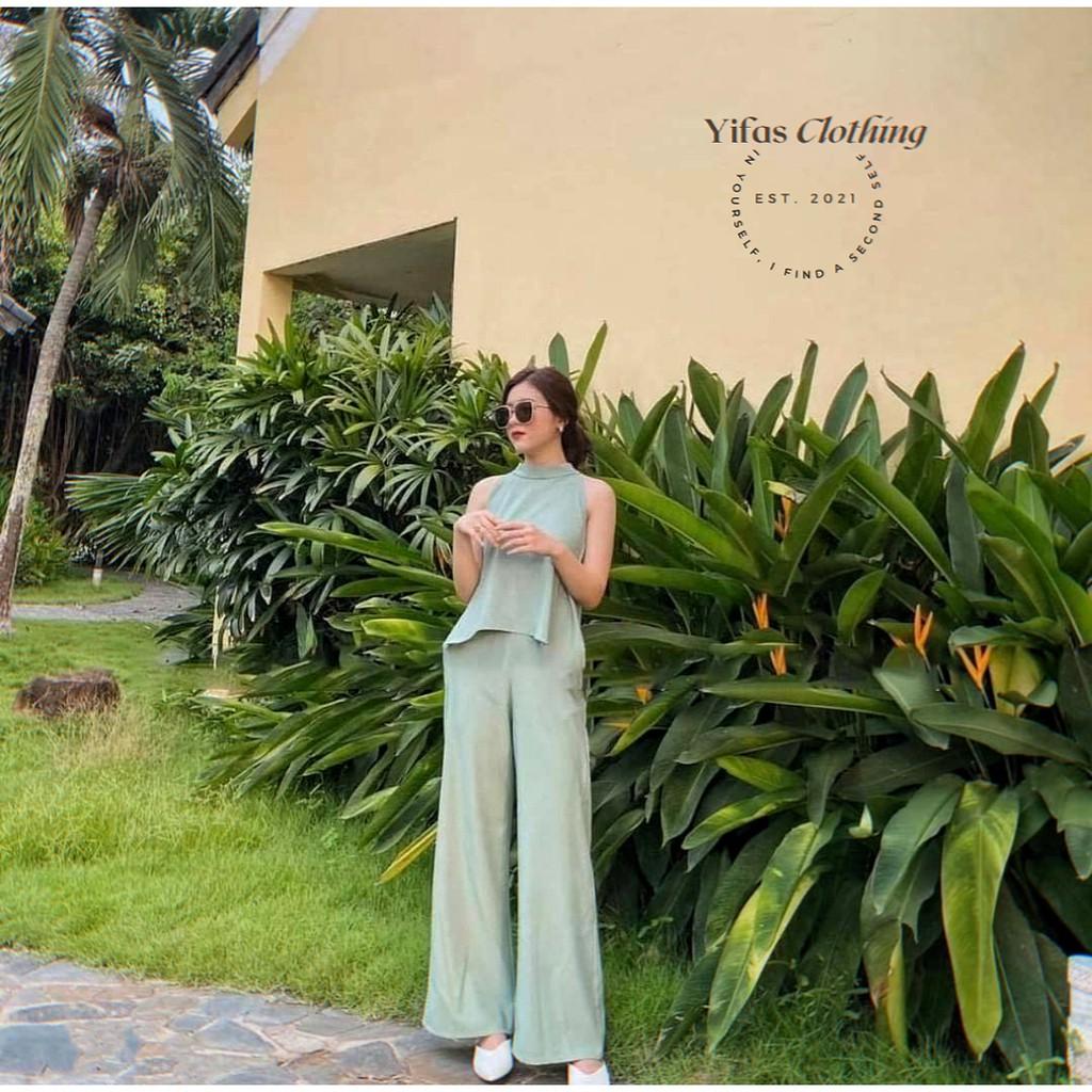 Set áo yếm + quần suông